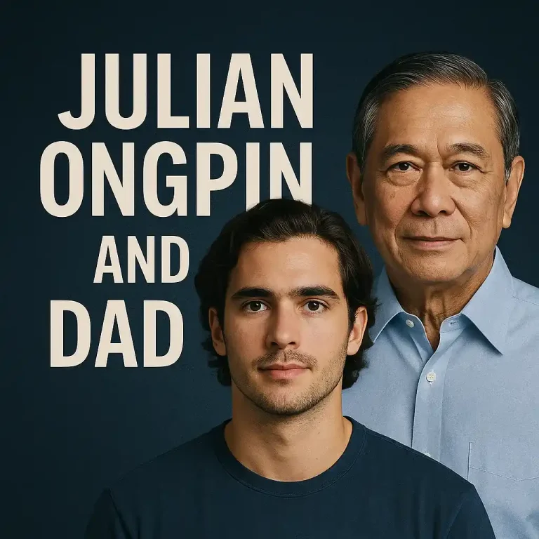 Julian Ongpin and Dad
