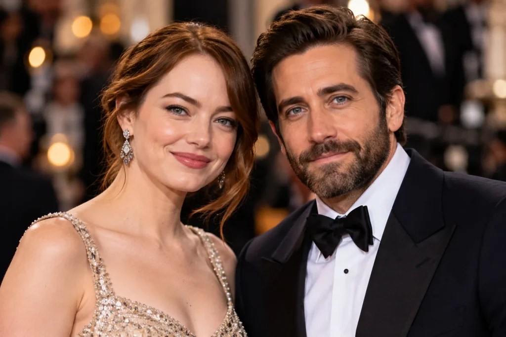 Emma Stone and Jake Gyllenhaal