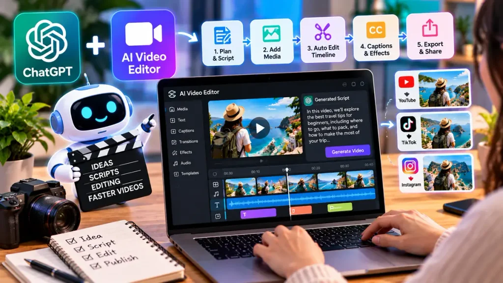 How Can an AI Video Editor with ChatGPT
